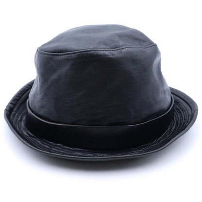 Gucci GG Hat Leather Black — view 2