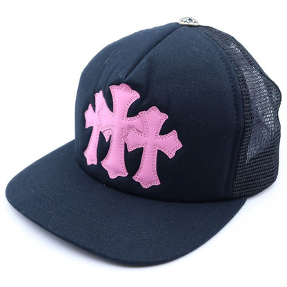 Chrome Hearts Trucker Cap Truckkhaki Cap Leather Patch Hat