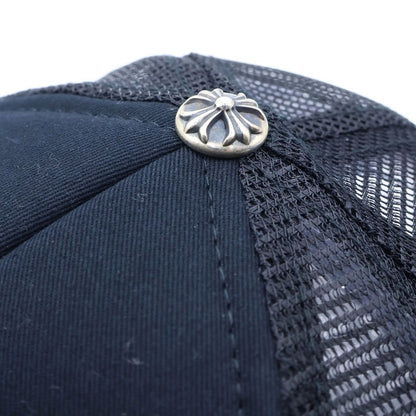 Chrome Hearts Trucker Cap Truckkhaki Cap Leather Patch Hat — view 6