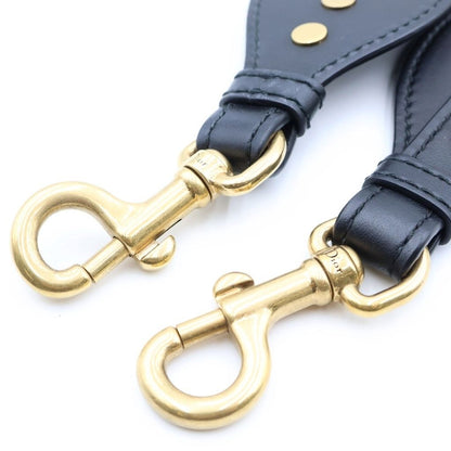 Dior Logo Jacquard Canvas Shoulder Strap Navy Beige Gold — view 4