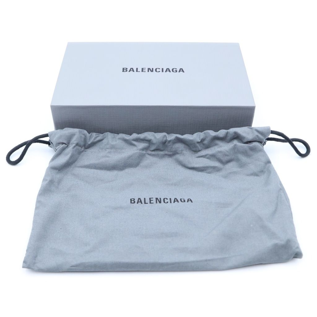 Balenciaga Classic Continental Zip Around Wallet Black Leather — view 6