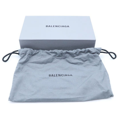 Balenciaga Classic Continental Zip Around Wallet Black Leather — view 6