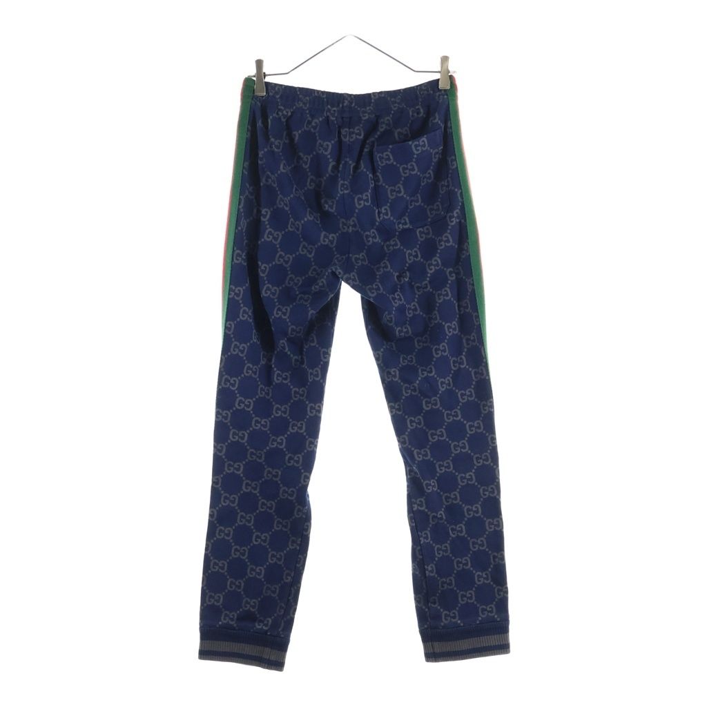 Gucci GG Cotton Jersey Jo Pants Sherry Line Navy — view 2