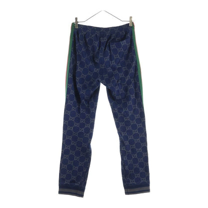Gucci GG Cotton Jersey Jo Pants Sherry Line Navy — view 2
