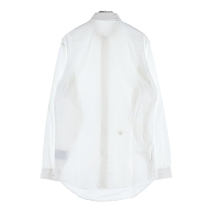 Dior Bee Embroidery Shirt White Cotton 37 — view 2