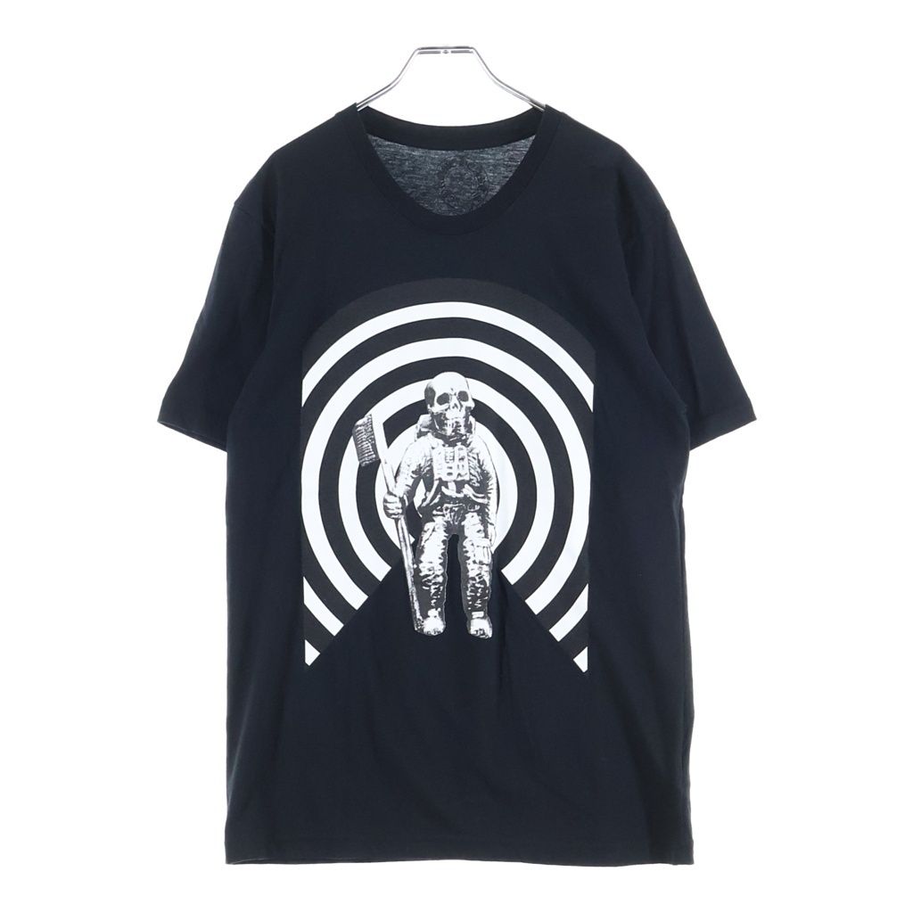 Chrome Hearts Foti Print Short Sleeve Tee Crew Neck T-Shirt Cotton Black
