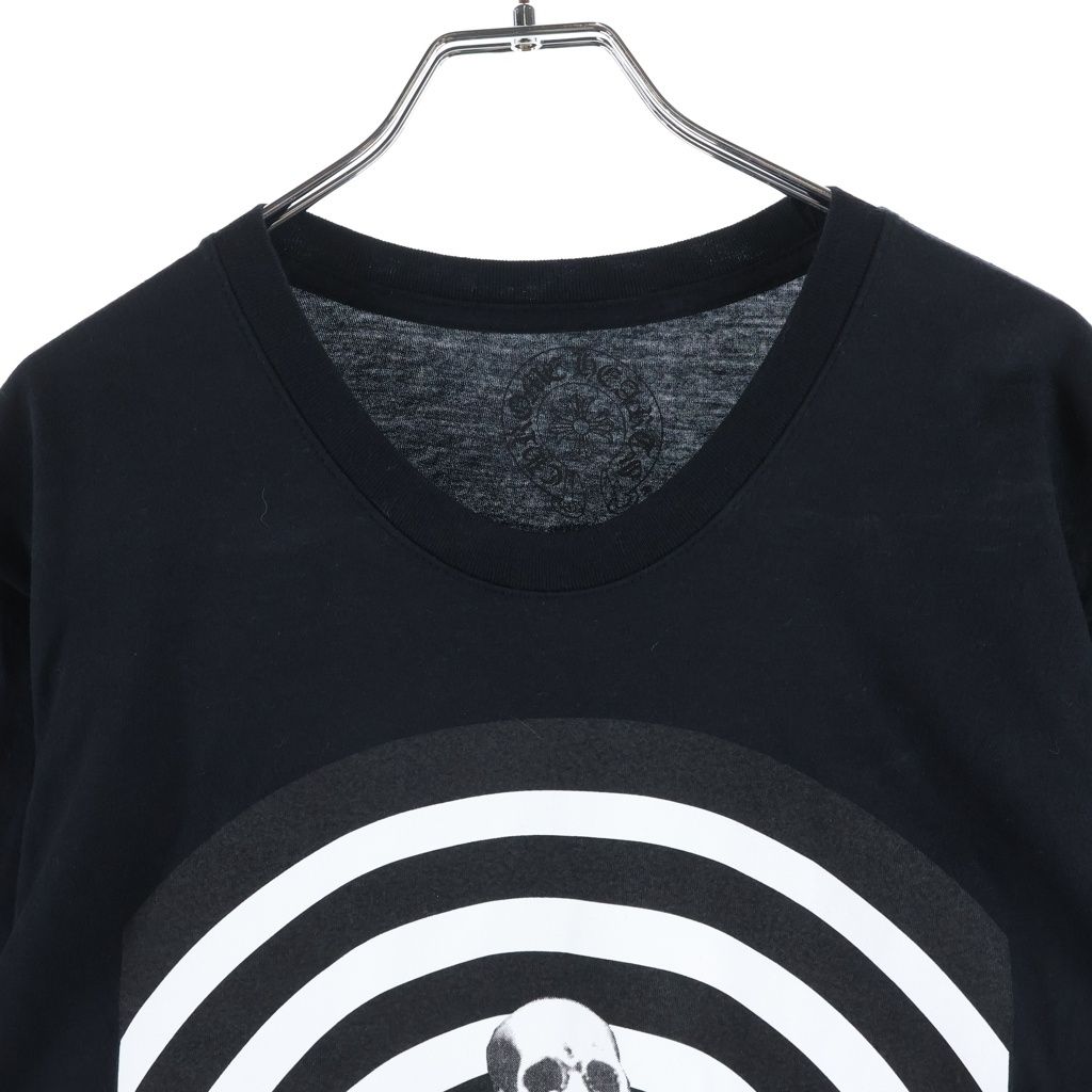 Chrome Hearts Foti Print Short Sleeve Tee Crew Neck T-Shirt Cotton Black — view 3