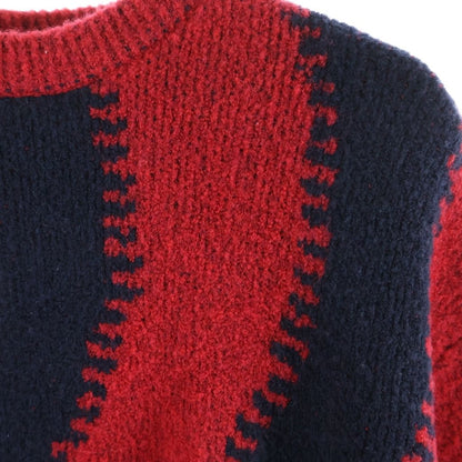 Loewe Gradient Wool Knit Black Red Sweater — view 5