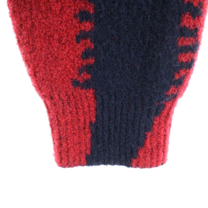 Loewe Gradient Wool Knit Black Red Sweater — view 6