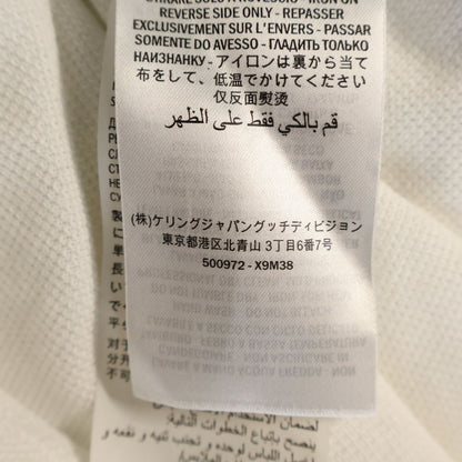 Gucci Side Logo Jacquard Short Sleeve Polo Shirt White — view 8