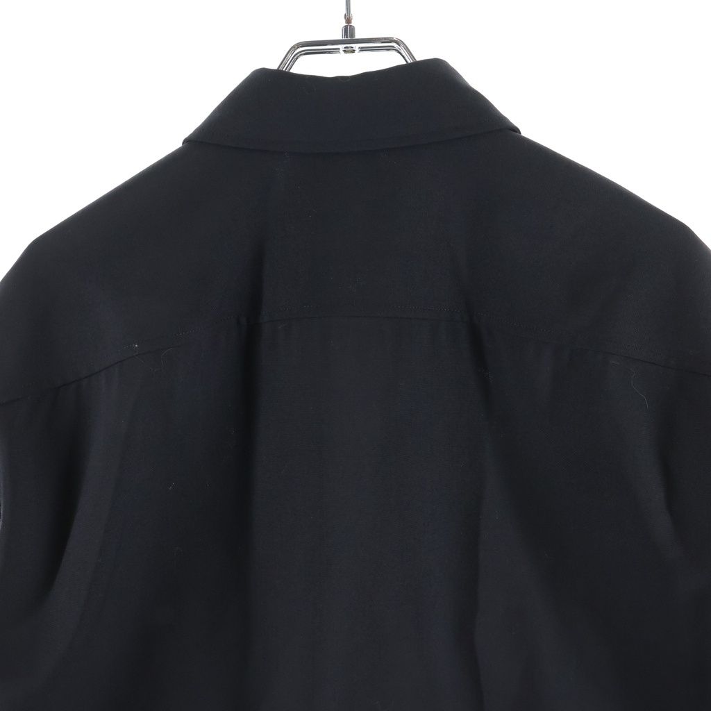 Loewe Sleeve Anagram Logo Embroidery Button Up Long Shirt — view 4