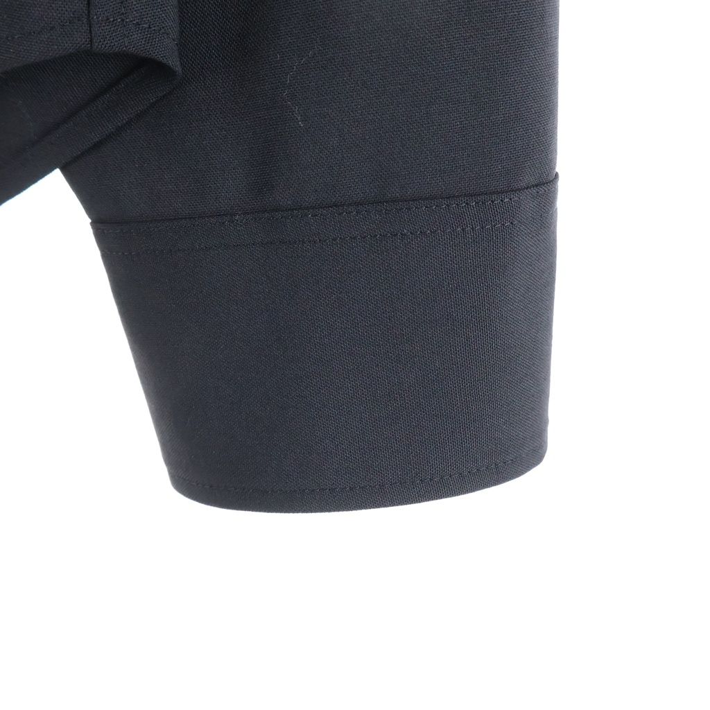 Loewe Sleeve Anagram Logo Embroidery Button Up Long Shirt — view 6