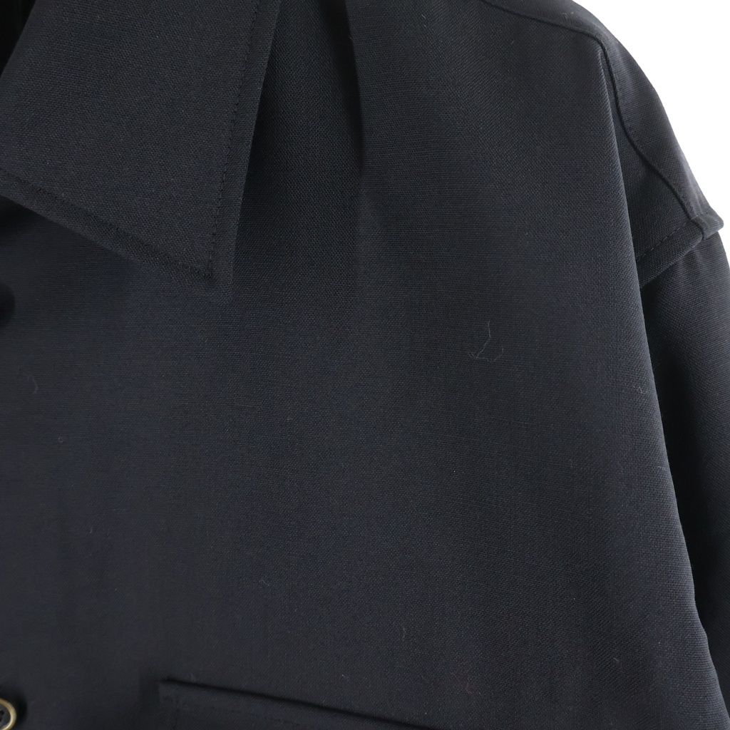 Loewe Sleeve Anagram Logo Embroidery Button Up Long Shirt — view 5