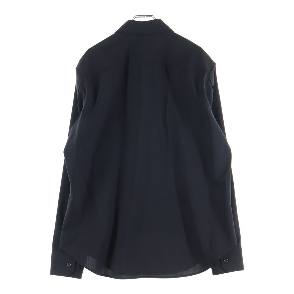 Loewe Sleeve Anagram Logo Embroidery Button Up Long Shirt — view 2