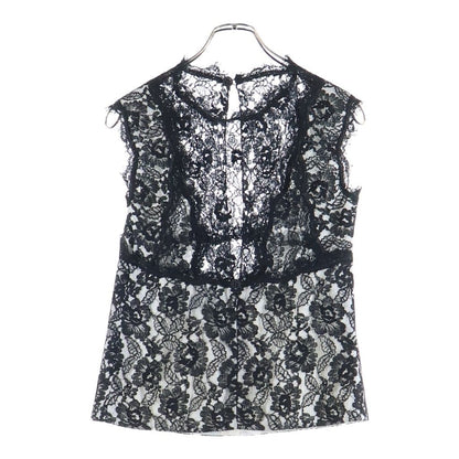Chanel Black Lace Sleeveless Top — view 2