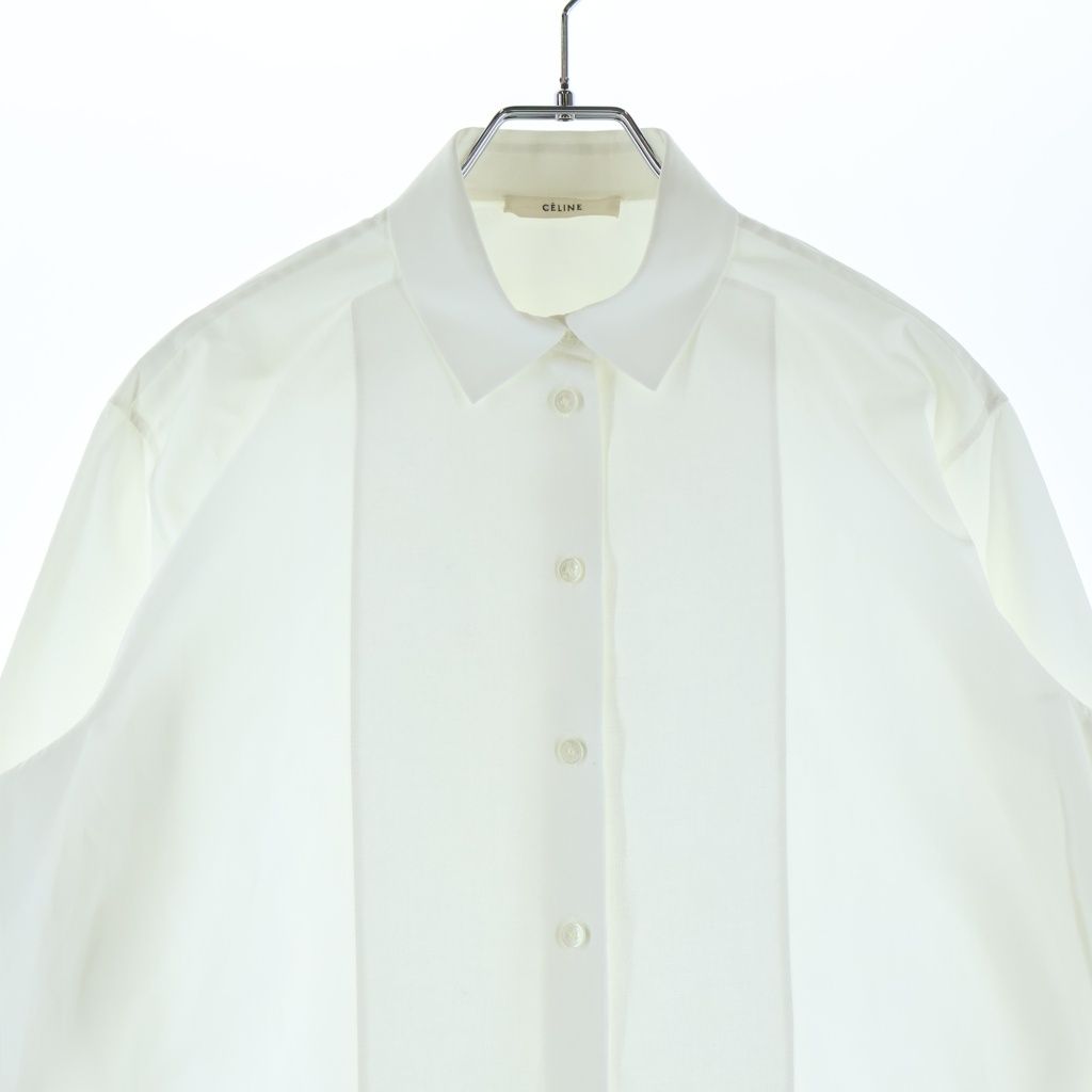 Celine Dress Shirt Long Sleeve Cotton White — view 3