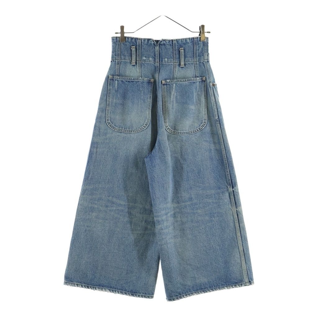 Celine Jumbo High Waist Denim Pants Indigo — view 2