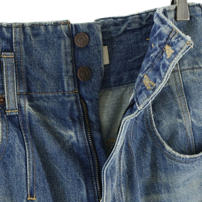 Celine Jumbo High Waist Denim Pants Indigo — view 5