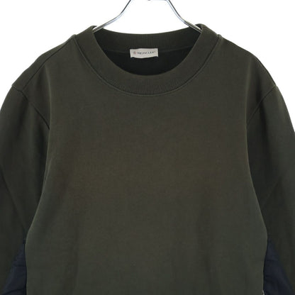 Moncler Sweatshirt Side Zip Long Sleeve Khaki — view 3