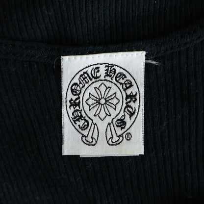Chrome Hearts Vintage T-bar Logo Tank Top Printed Black — view 7