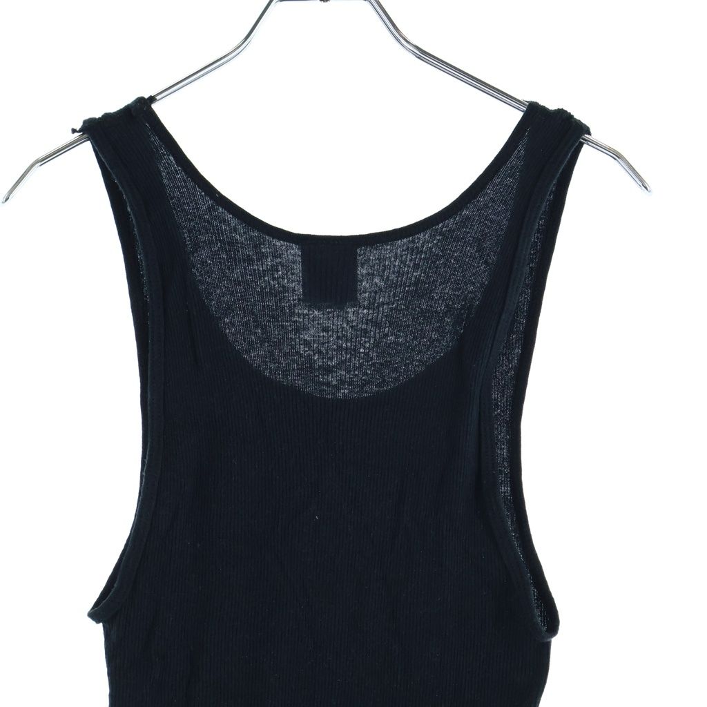 Chrome Hearts Vintage T-bar Logo Tank Top Printed Black — view 4