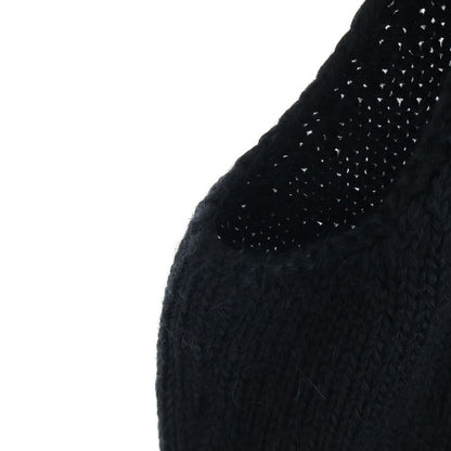 Chrome Hearts Dagger Zip Up Knit Vest Black — view 6