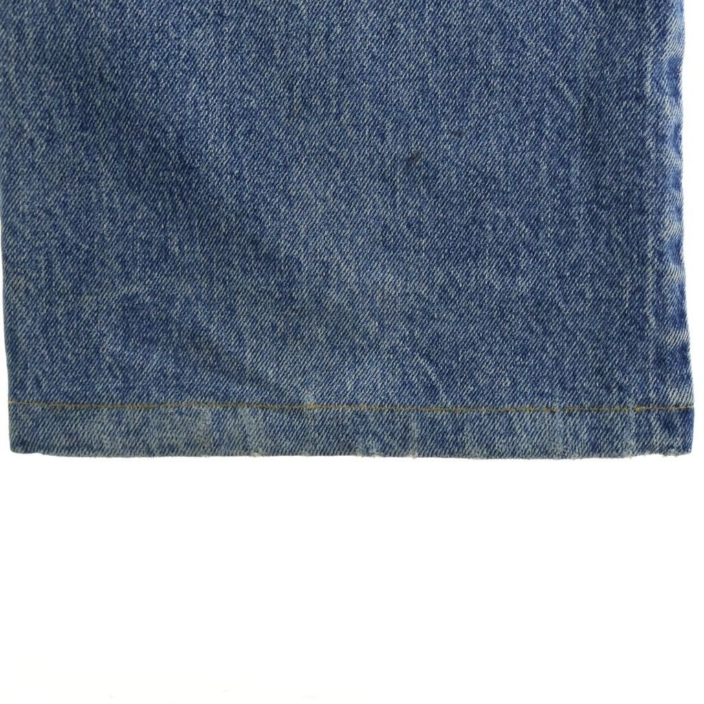Chrome Hearts Vntg Jean Blu Orng Tab Washed with Cross Pants Indigo Black — view 5