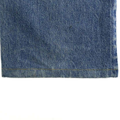 Chrome Hearts Vntg Jean Blu Orng Tab Washed with Cross Pants Indigo Black — view 5