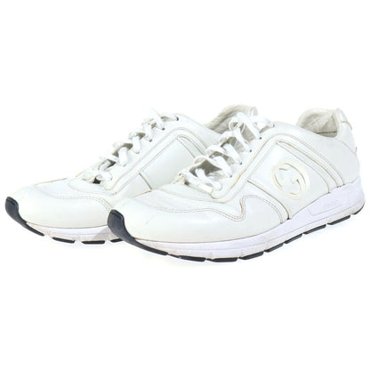Gucci Interlocking G Leather Low Sneakers — view 2