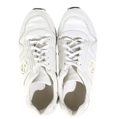 Gucci Interlocking G Leather Low Sneakers — view 4
