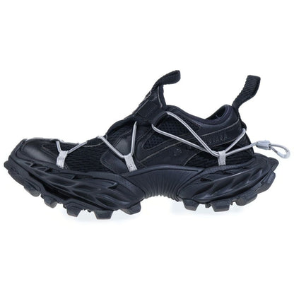 Balenciaga Hike Rubber Hyke Low-Top Sneakers Black