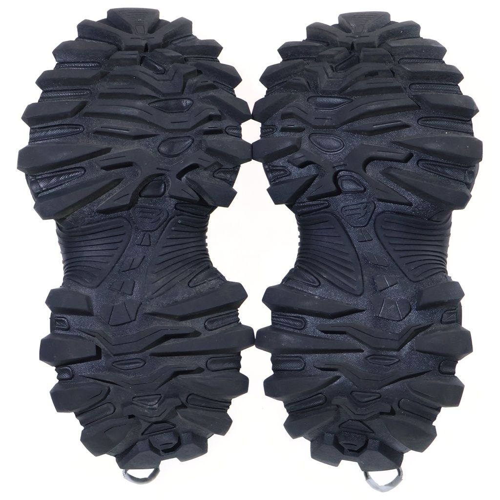 Balenciaga Hike Rubber Hyke Low-Top Sneakers Black — view 5