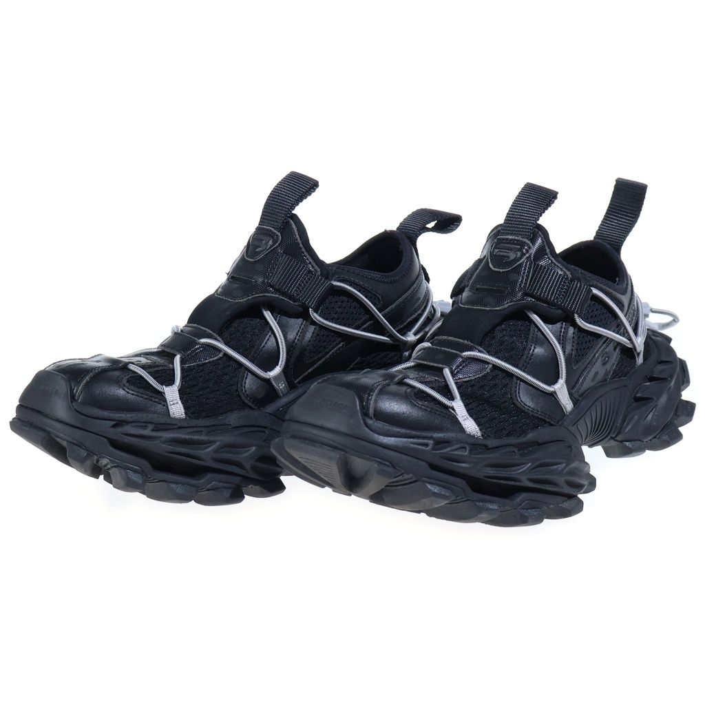 Balenciaga Hike Rubber Hyke Low-Top Sneakers Black — view 2