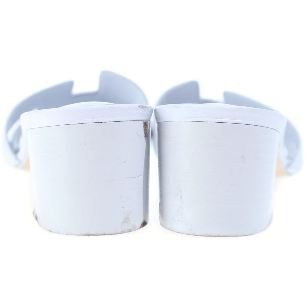 Hermes Oasis Sandals Blue Pale — view 3
