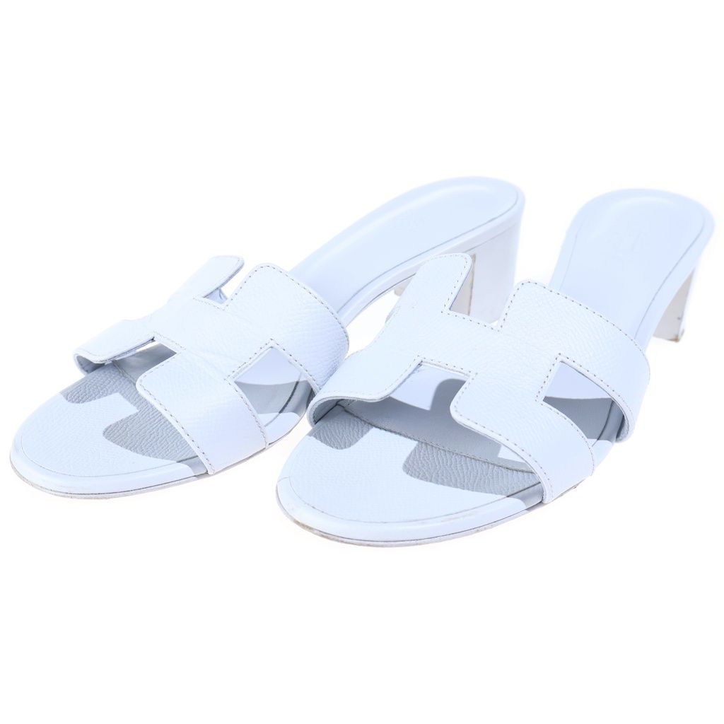 Hermes Oasis Sandals Blue Pale