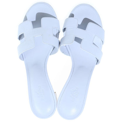 Hermes Oasis Sandals Blue Pale — view 4