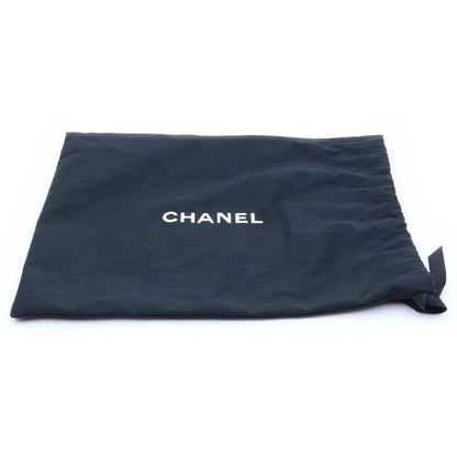 Chanel CC Logo Mini Quilted Shopping Bag 2-Way Chain Shoulder Gold Calfskin — view 8