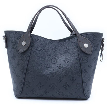 Louis Vuitton Hina PM Handbag 2-Way Shoulder Mahina Black — view 2