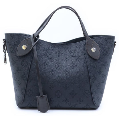 Louis Vuitton Hina PM Handbag 2-Way Shoulder Mahina Black