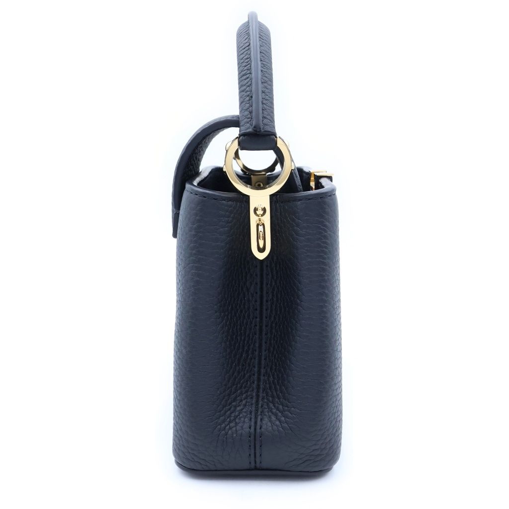 Louis Vuitton Capucines Mini Noir 2-Way Shoulder Bag — view 3