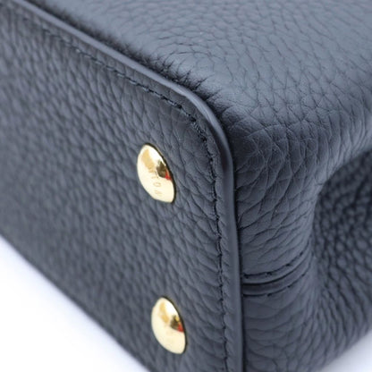 Louis Vuitton Capucines Mini Noir 2-Way Shoulder Bag — view 5