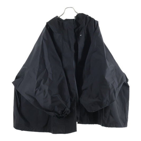 Balenciaga Yeezy Gap Engineered by Nylon Jacket Hooded T-cut Hoodie Black