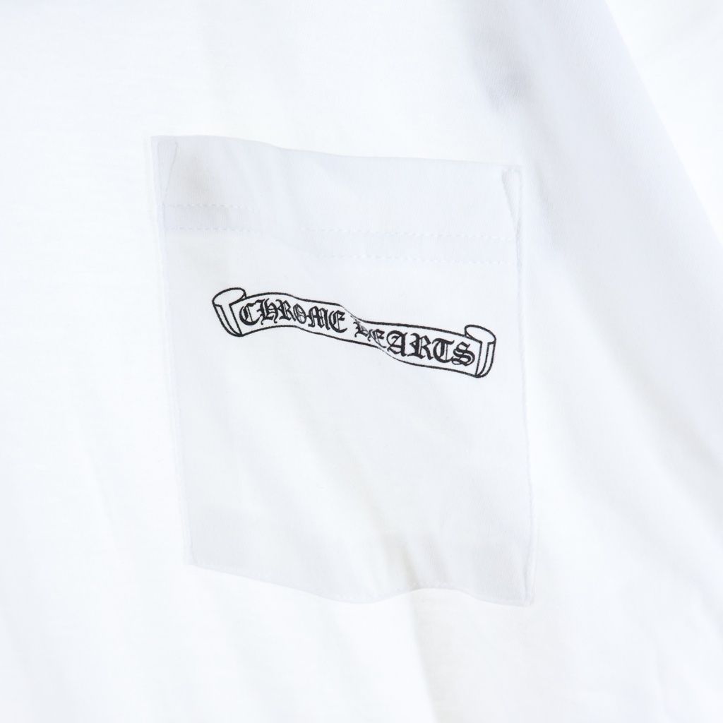 Chrome Hearts Back Arch Logo Scroll Label US Print Tee Short Sleeve T-Shirt — view 5