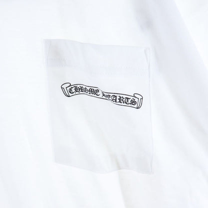 Chrome Hearts Back Arch Logo Scroll Label US Print Tee Short Sleeve T-Shirt — view 5