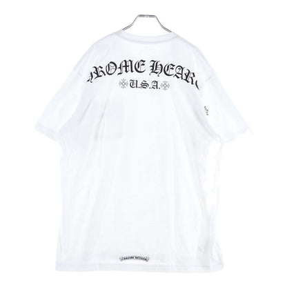 Chrome Hearts Back Arch Logo Scroll Label US Print Tee Short Sleeve T-Shirt