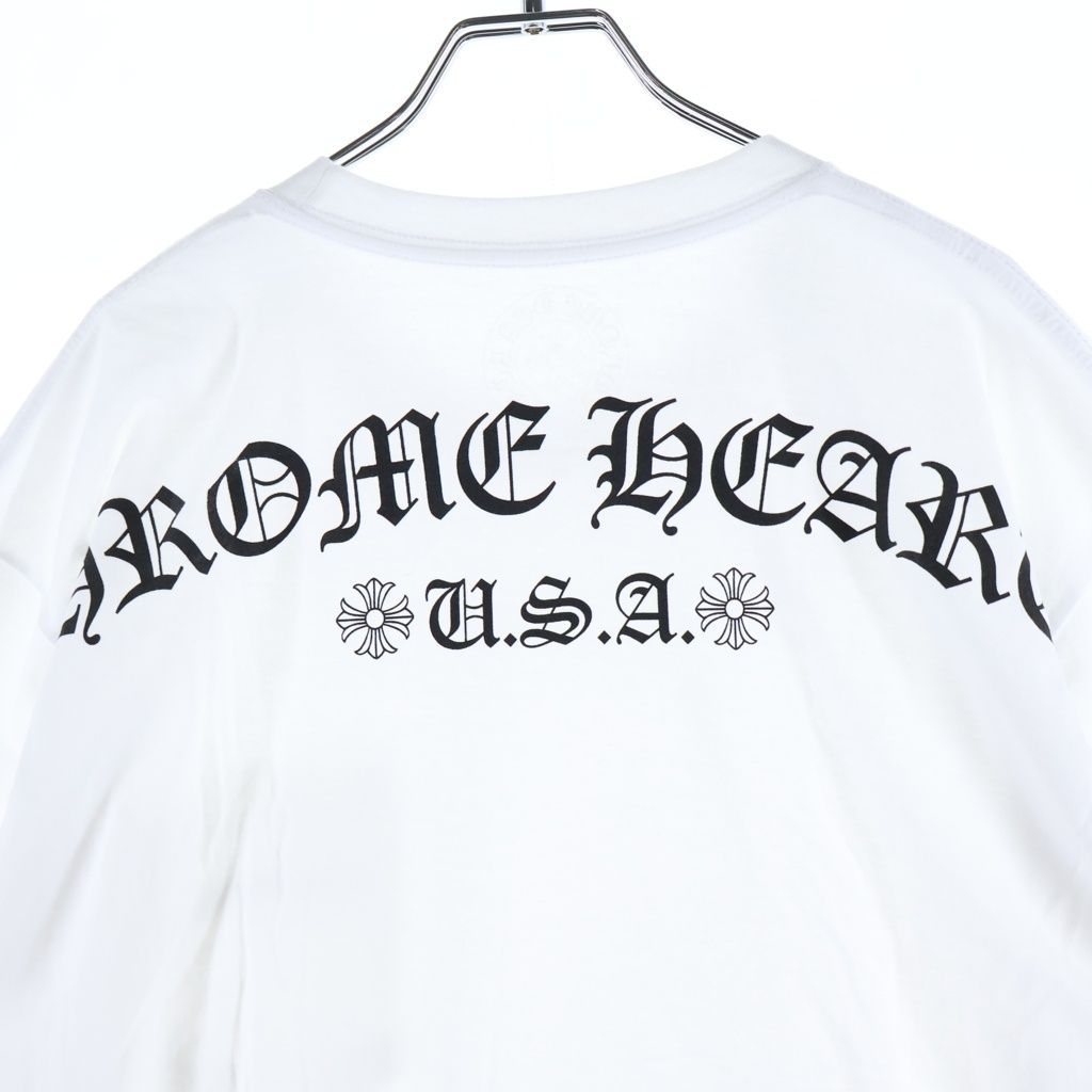 Chrome Hearts Back Arch Logo Scroll Label US Print Tee Short Sleeve T-Shirt — view 4