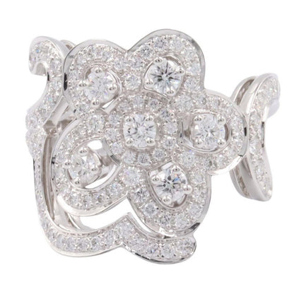 Van Cleef & Arpels Ring Dentelle Diamond 18k White Gold — view 2