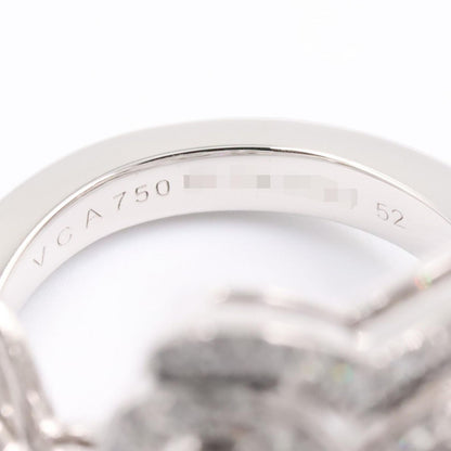 Van Cleef & Arpels Ring Dentelle Diamond 18k White Gold — view 4