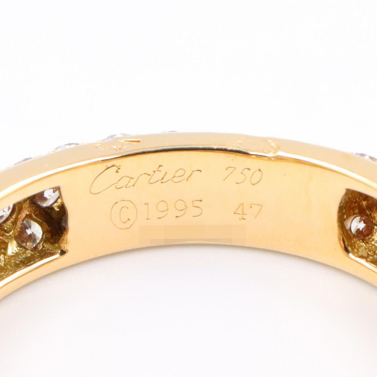 Cartier Ring Pave Diamond 18k — view 3