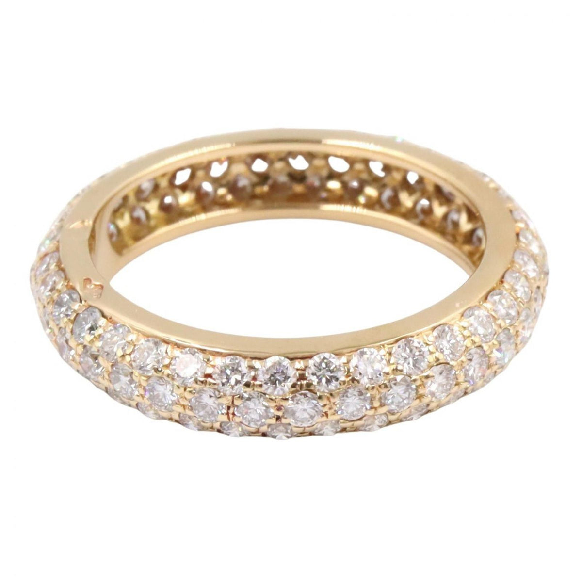 Cartier Ring Pave Diamond 18k — view 2